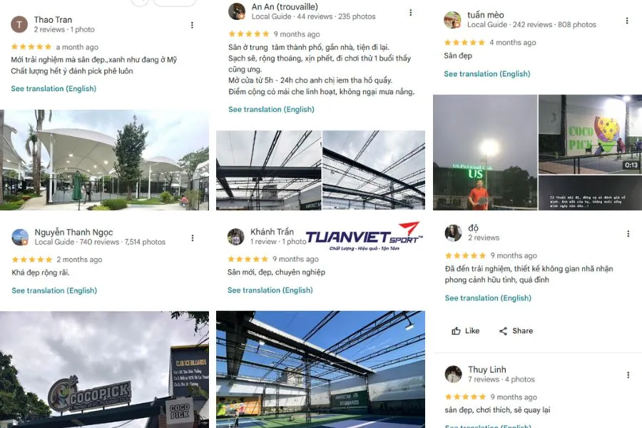 Sân Pickleball COCOPICK - Sân pickleball Hà Nội