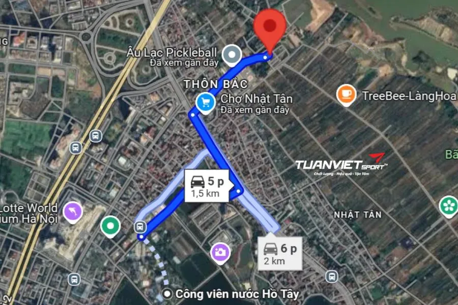 Sân Pickleball Hippi Club - Sân pickleball Quận Tây Hồ