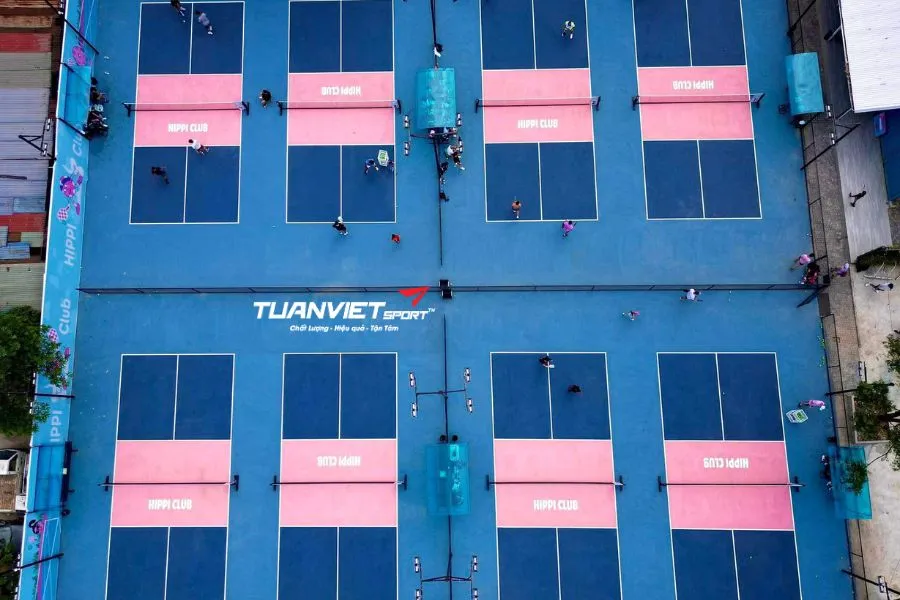 Sân Pickleball Hippi Club - Sân pickleball Quận Tây Hồ