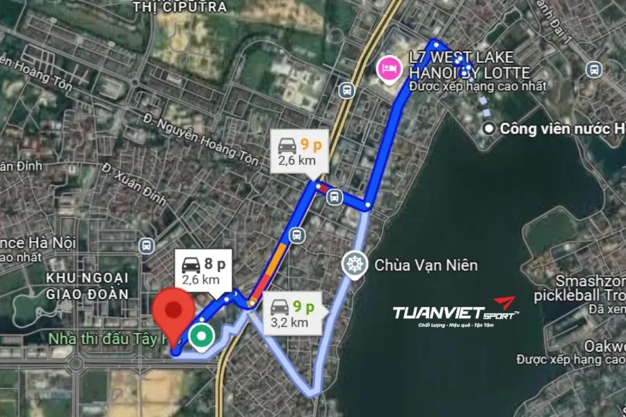 Sân Pickleball Pickie Club - Sân pickleball Quận Tây Hồ