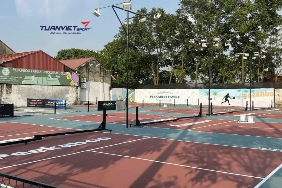 Sân Pickleball Peekaboo - sân pickleball thị xã Sơn Tây