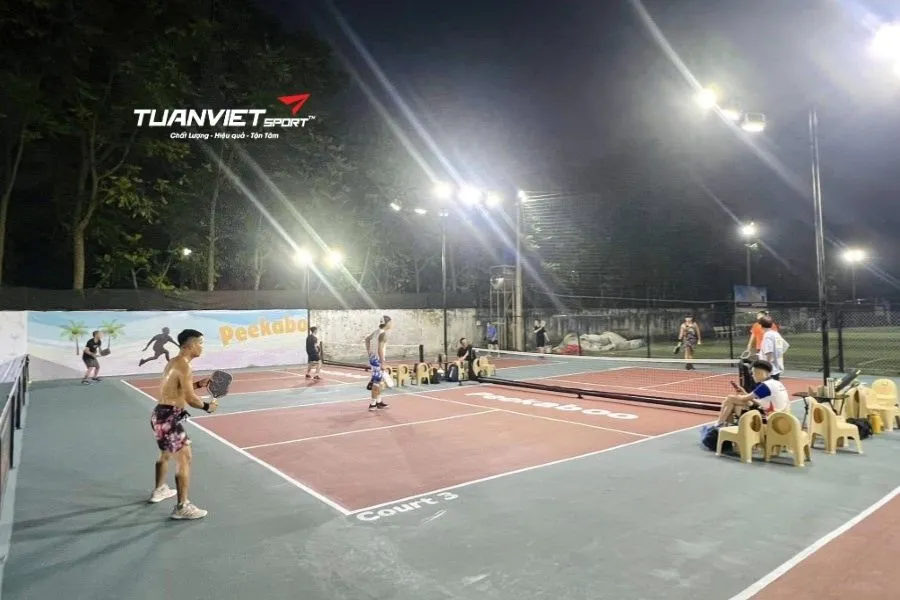 Sân Pickleball Peekaboo - sân pickleball thị xã Sơn Tây