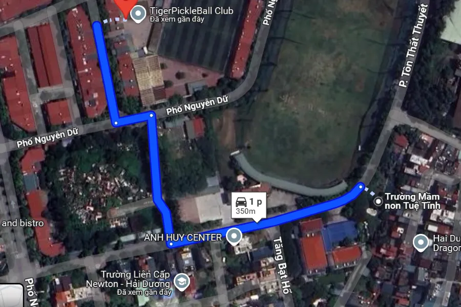 sân Pickleball tại tỉnh Hải Dương
