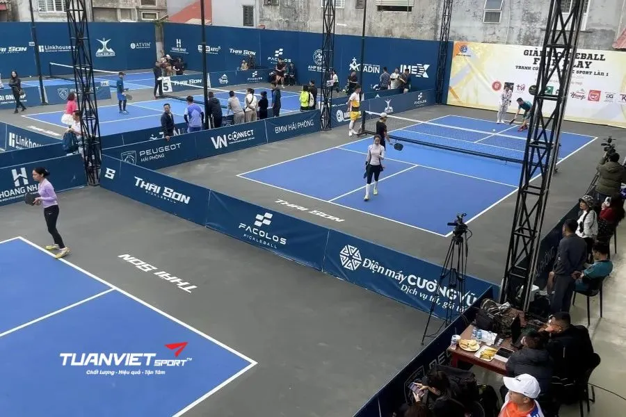 S&acirc;n Pickleball Th&aacute;i Sơn - Hải An - S&acirc;n pickleball Th&agrave;nh phố Hải Ph&ograve;ng