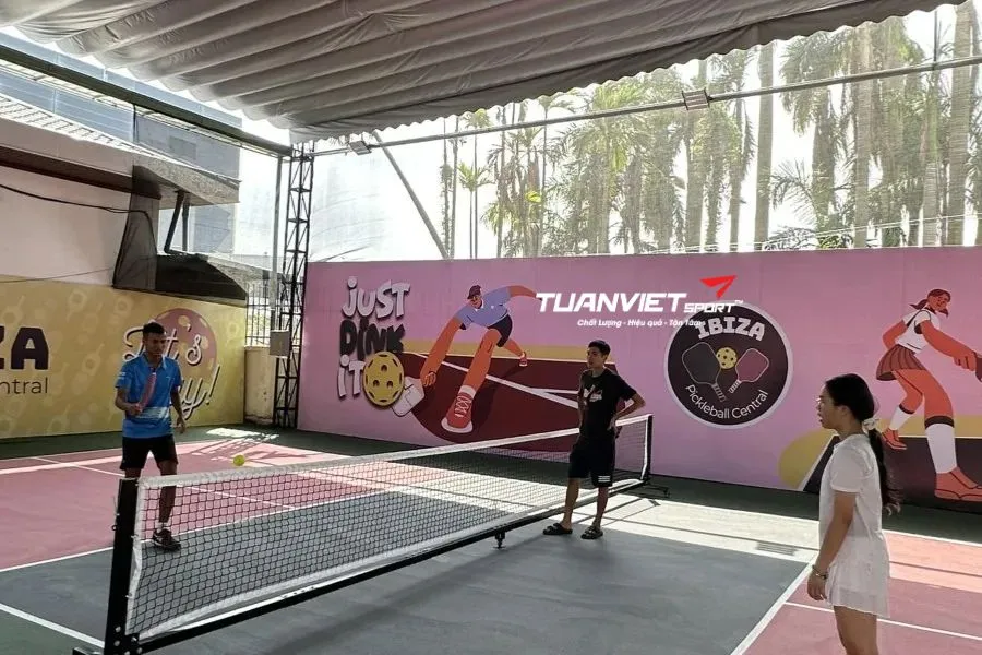 S&acirc;n Pickleball Ibiza Central - S&acirc;n pickleball th&agrave;nh phố Hải Ph&ograve;ng