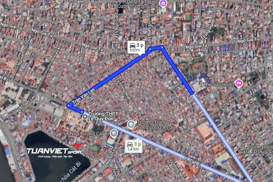 Sân Pickleball Thái Sơn - Hải An - Sân pickleball Thành phố Hải Phòng