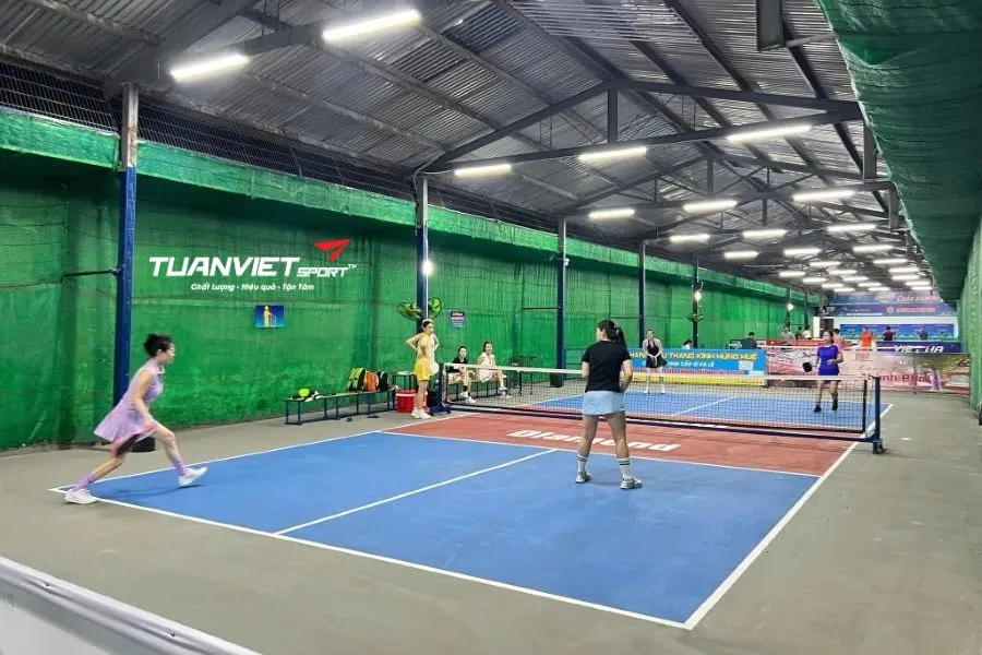 Sân Pickleball VIP Bao Bì Xi Măng - Sân pickleball Thành phố Hải Phòng