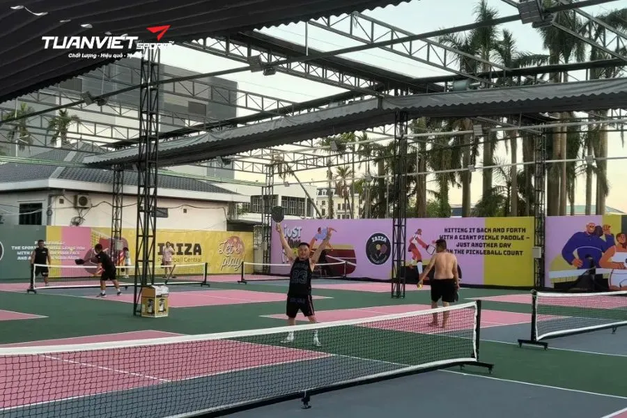 Sân Pickleball Ibiza Central - Sân pickleball thành phố Hải Phòng