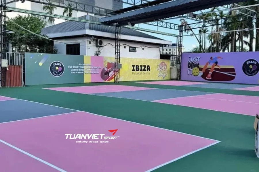 Sân Pickleball Ibiza Central - Sân pickleball thành phố Hải Phòng