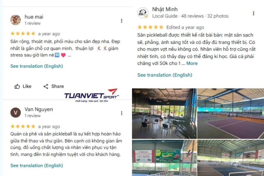 Sân Pickleball Long Hương - Sân pickleball Bà Rịa - Vũng Tàu