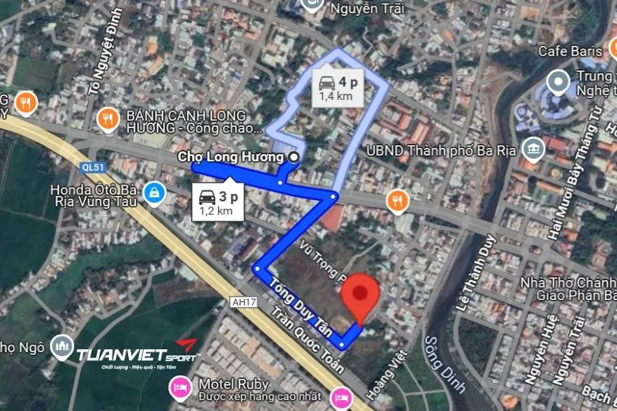 S&acirc;n Pickleball Long Hương - S&acirc;n pickleball tỉnh B&agrave; Rịa - Vũng T&agrave;u