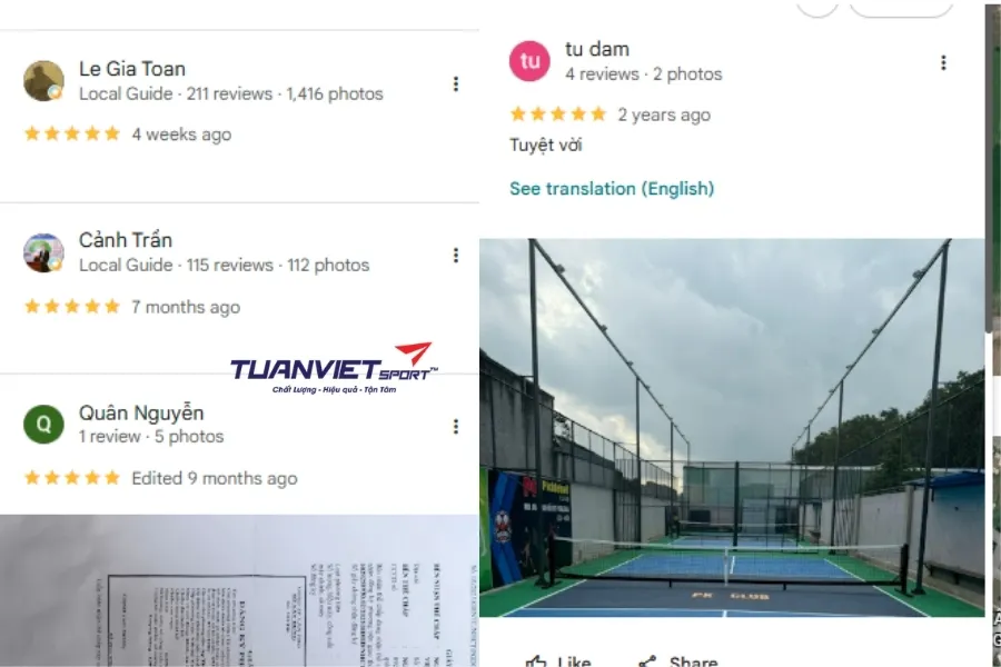 Sân Pickleball PK Club - Sân picklball Bà Rịa - Vũng Tàu