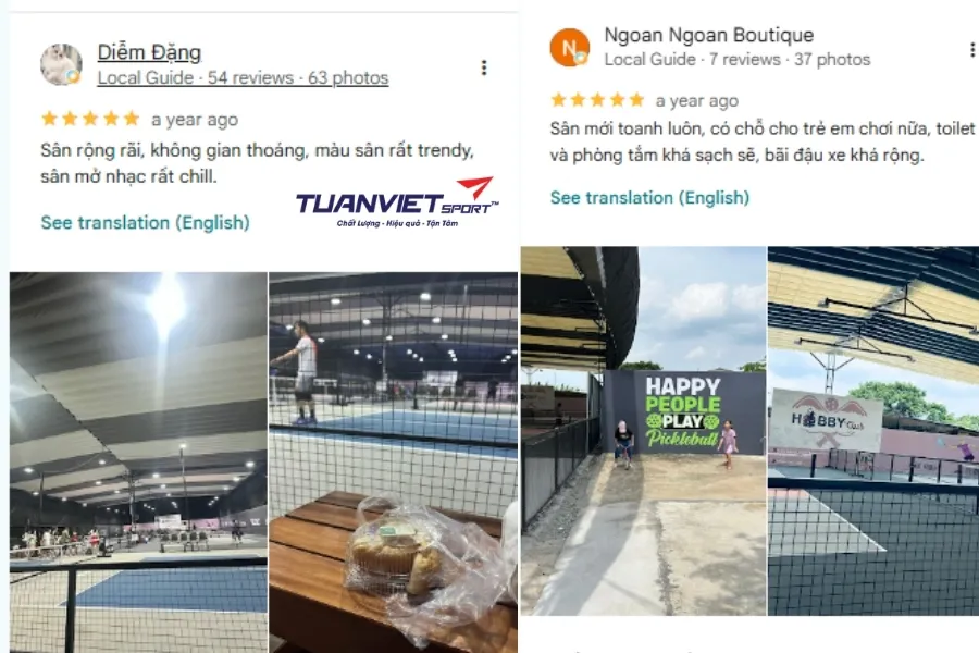 Sân Pickleball Hobby Club - Sân pickleball Bà Rịa - Vũng Tàu
