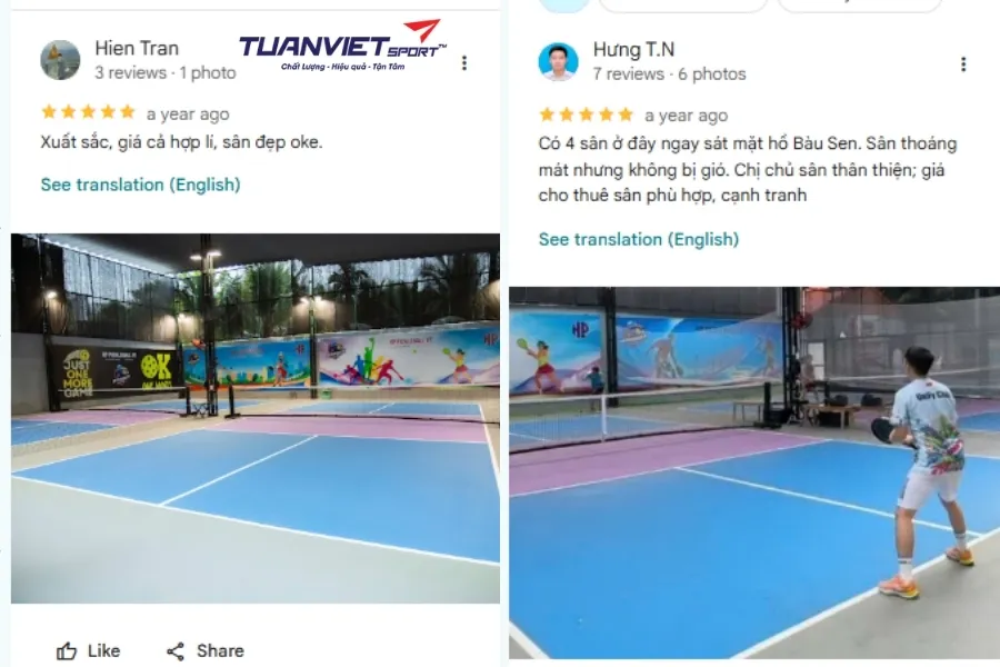Sân Pickleball HP - Sân pickleball Bà Rịa - Vũng Tàu