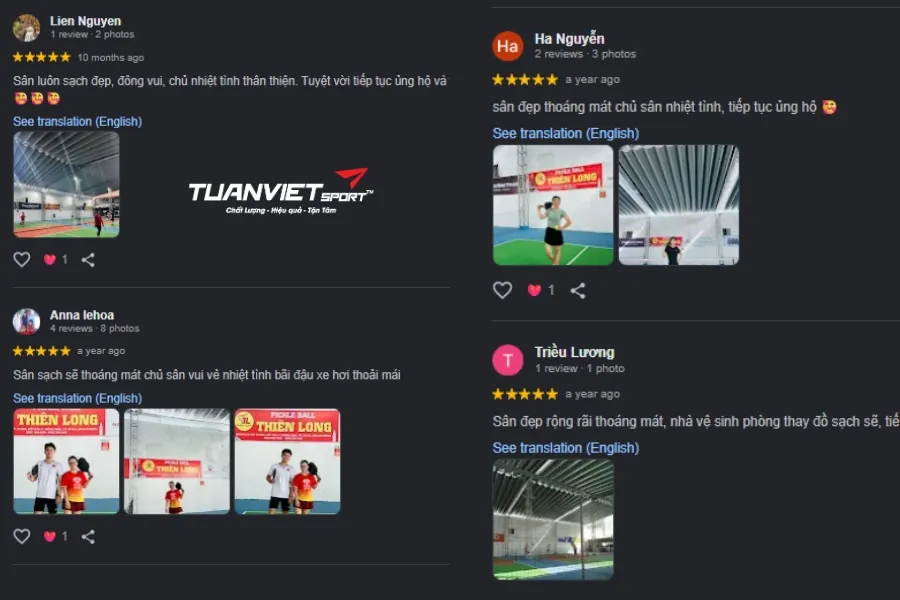 S&acirc;n Pickleball Thi&ecirc;n Long - S&acirc;n pickleball B&igrave;nh Dương