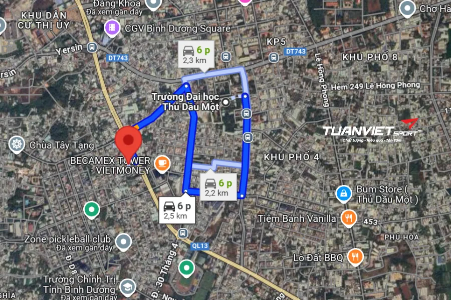 S&acirc;n Pickleball H&agrave; Phương&nbsp;- S&acirc;n pickleball Tỉnh B&igrave;nh Dương (TP. HCM mới)