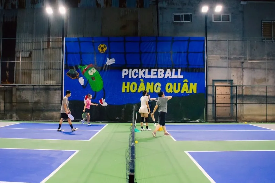 sân pickleball Quận Bình Tân - Hoàng Quân