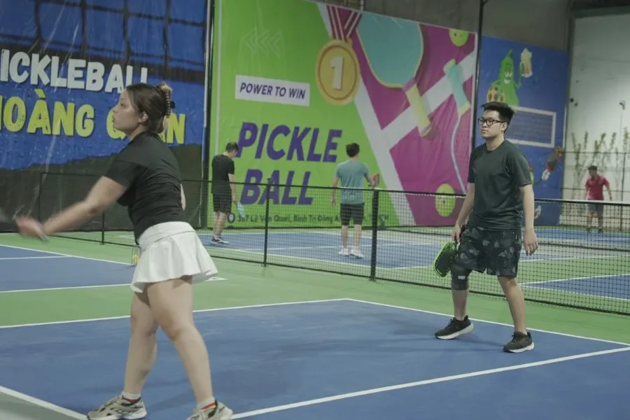 sân pickleball Quận Bình Tân - Hoàng Quân