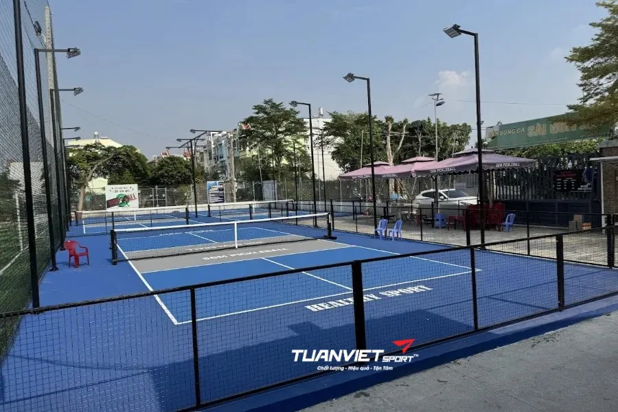 S&acirc;n Pickleball S&agrave;i G&ograve;n Mới - S&acirc;n pickleball Huyện Nh&agrave; B&egrave;