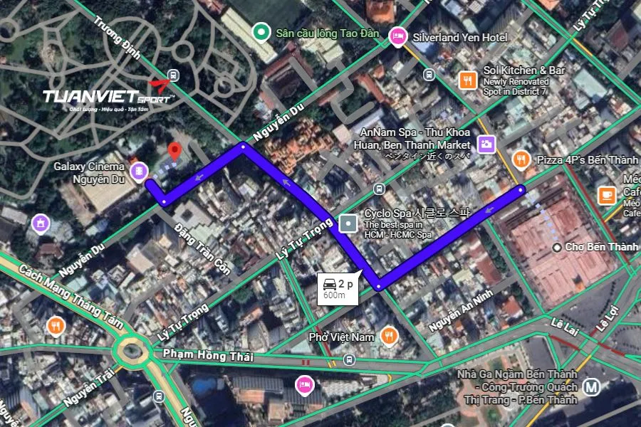 Sân Pickleball Nguyễn Du - Sân pickleball Quận 1