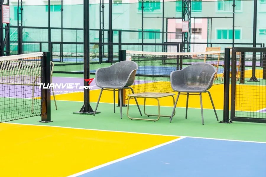 Sân pickleball Amber Club - Sân pickleball Quận 1