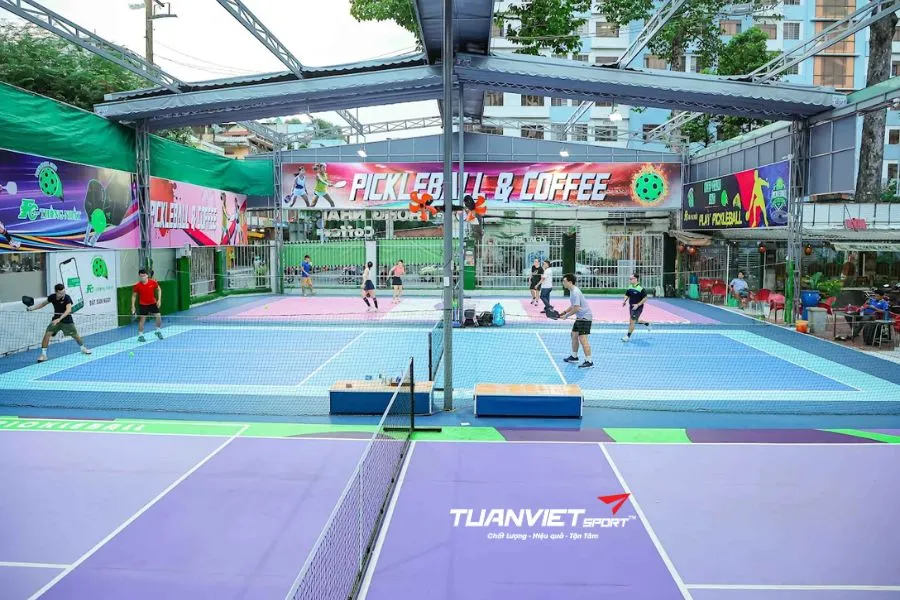 S&acirc;n Pickleball Coffee FC-Thống Nhất - S&acirc;n pickleball Quận 10