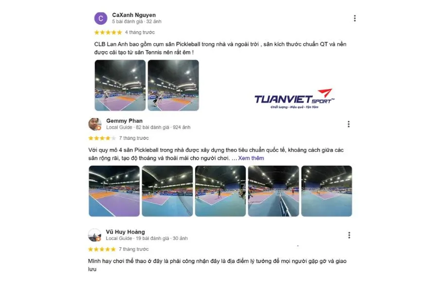 CLB Pickleball Lan Anh - Sân pickleball Thành phố Hồ Chí Minh