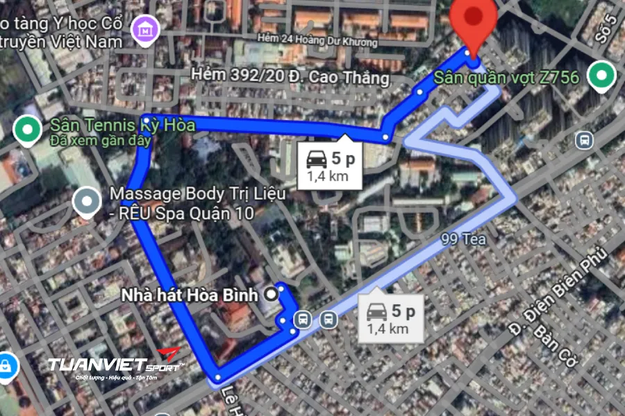 S&acirc;n Pickleball 291&nbsp;- S&acirc;n pickleball Quận 10