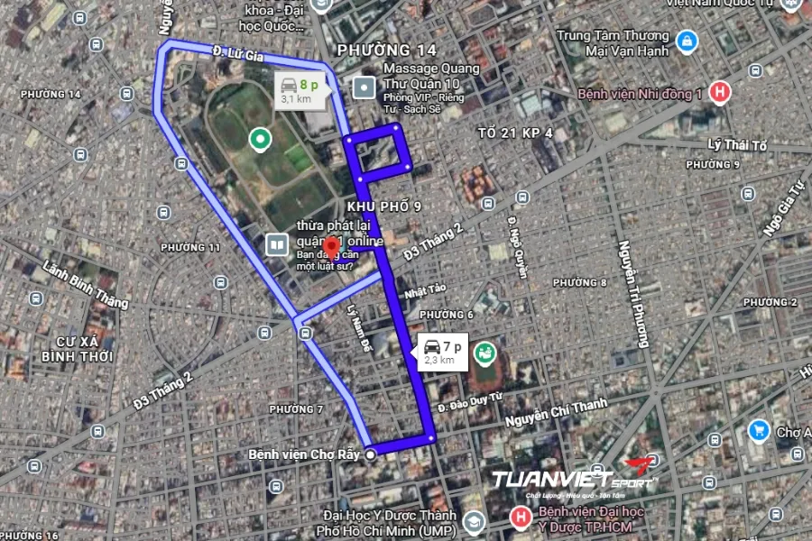 S&acirc;n Pickleball Ph&uacute; Thọ - S&acirc;n pickleball quận 11