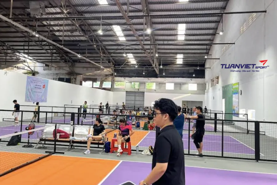 S&acirc;n Pickleball Cảng S&agrave;i G&ograve;n - S&acirc;n pickleball quận 4