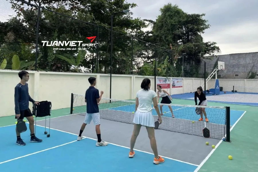 S&acirc;n Pickleball Trung T&acirc;m Văn H&oacute;a Thể Thao - S&acirc;n pickleball Quận 7