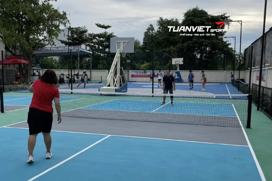 S&acirc;n Pickleball Trung T&acirc;m Văn H&oacute;a Thể Thao - S&acirc;n pickleball Quận 7