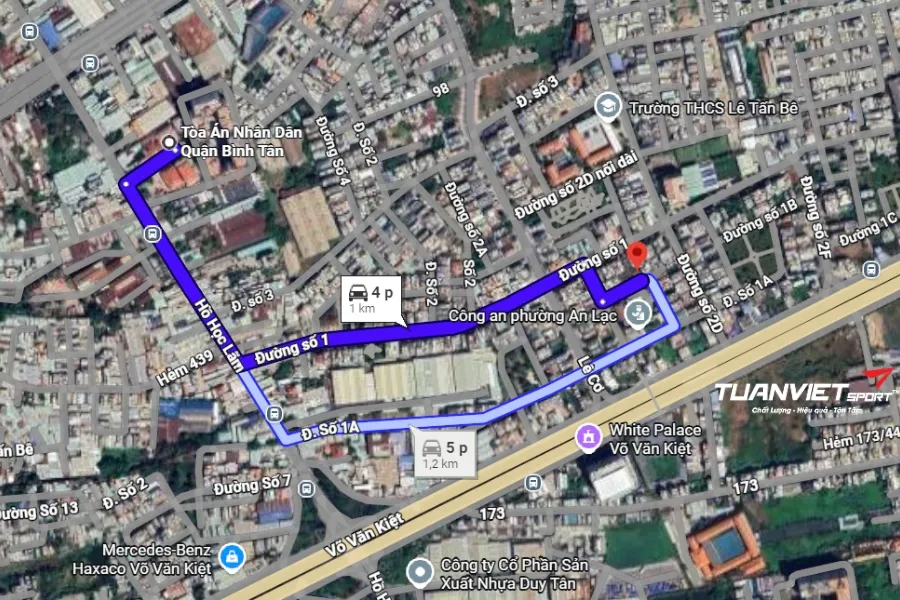 S&acirc;n Pickleball An Lạc - S&acirc;n pickleball quận B&igrave;nh T&acirc;n