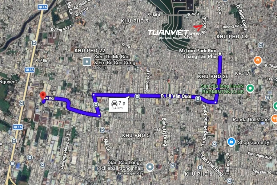 S&acirc;n Pickleball TMT - S&acirc;n pickleball quận B&igrave;nh T&acirc;n