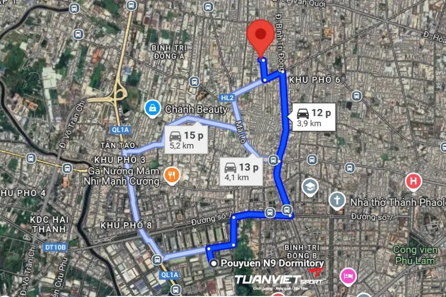 S&acirc;n Pickleball Tuấn Huệ Sports - S&acirc;n pickleball quận B&igrave;nh T&acirc;n