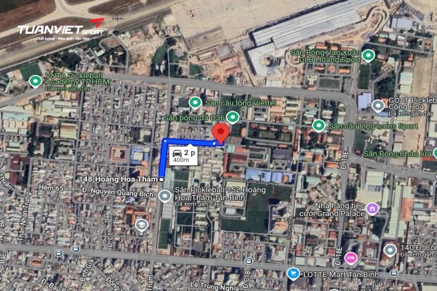 S&acirc;n Pickleball K99 - S&acirc;n pickleball quận T&acirc;n B&igrave;nh
