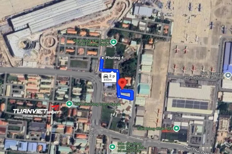 S&acirc;n Pickleball GOAT Cộng Ho&agrave; - S&acirc;n pickleball quận T&acirc;n B&igrave;nh 