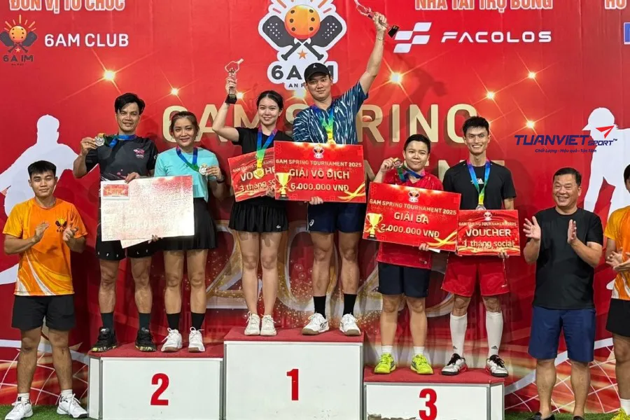 S&acirc;n Pickleball 6AM - S&acirc;n pickleball Th&agrave;nh phố Thủ Đức