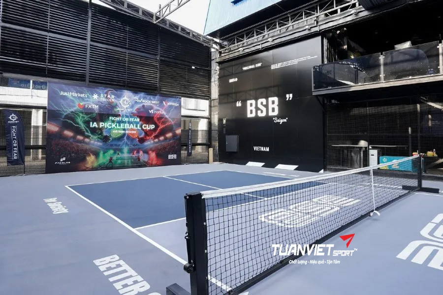 S&acirc;n Pickleball BSB - S&acirc;n pickleball Th&agrave;nh phố Thủ Đức