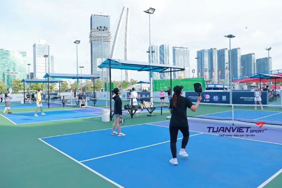 S&acirc;n Pickleball D-Joy - S&acirc;n pickleball th&agrave;nh phố Thủ Đức
