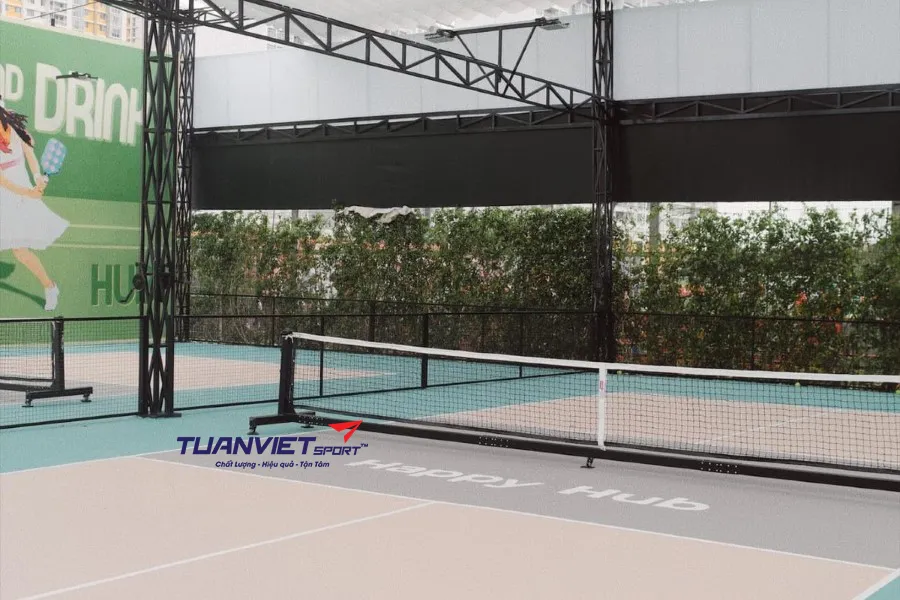 S&acirc;n Pickleball Happy Hub - S&acirc;n pickleball Th&agrave;nh phố Thủ Đức