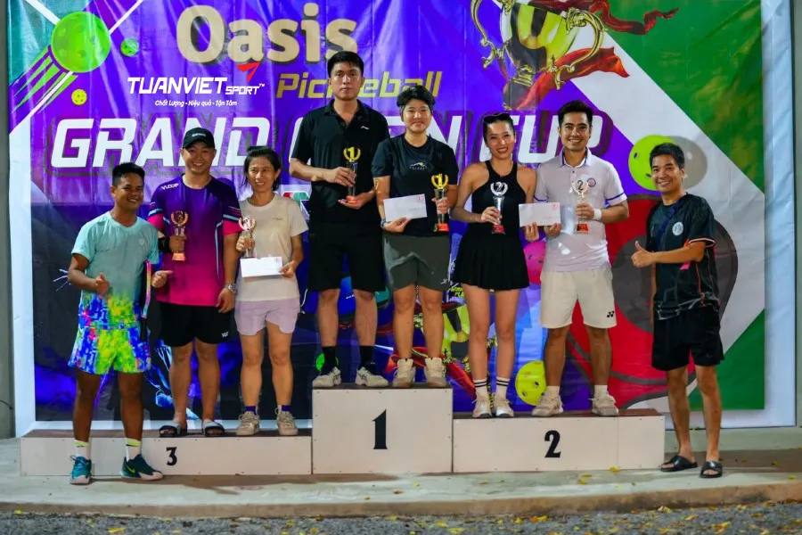 S&acirc;n Pickleball Oasis - S&acirc;n pickleball Th&agrave;nh phố Thủ Đức