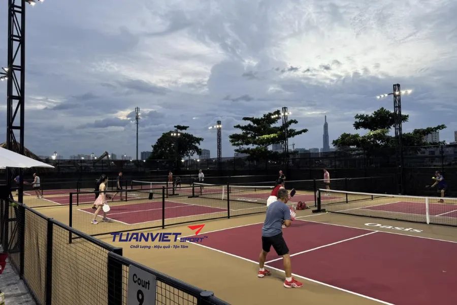 S&acirc;n Pickleball Oasis - S&acirc;n pickleball Th&agrave;nh phố Thủ Đức