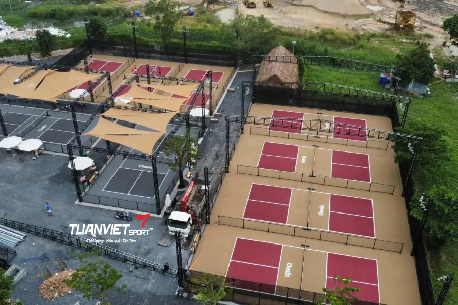 S&acirc;n Pickleball Oasis - S&acirc;n pickleball Th&agrave;nh phố Thủ Đức