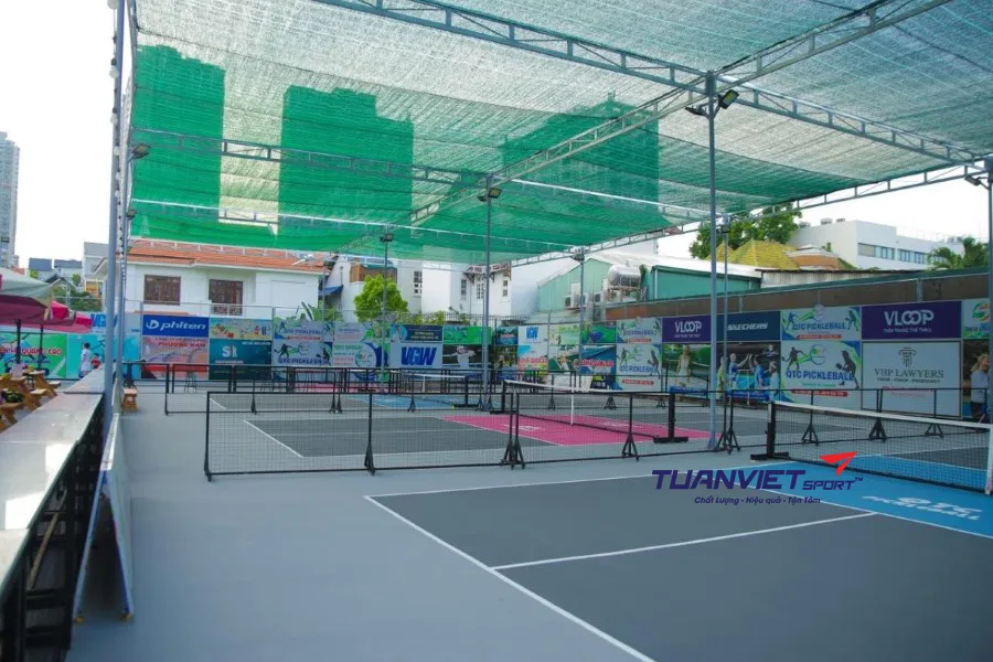 S&acirc;n Pickleball QTC Club - S&acirc;n pickleball Th&agrave;nh phố Thủ Đức