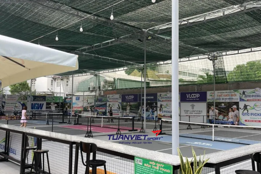 S&acirc;n Pickleball QTC Club - S&acirc;n pickleball Th&agrave;nh phố Thủ Đức