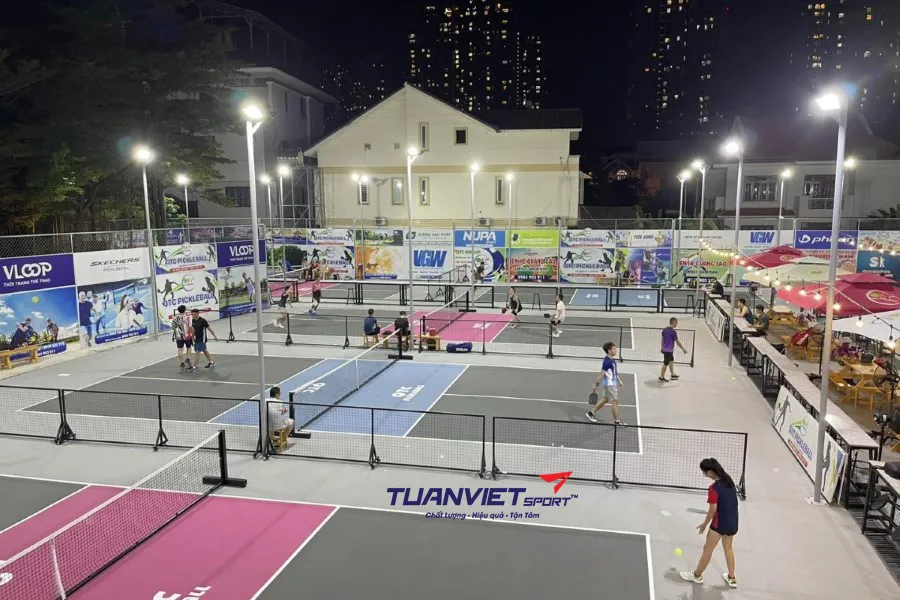 S&acirc;n Pickleball QTC Club - S&acirc;n pickleball Th&agrave;nh phố Thủ Đức