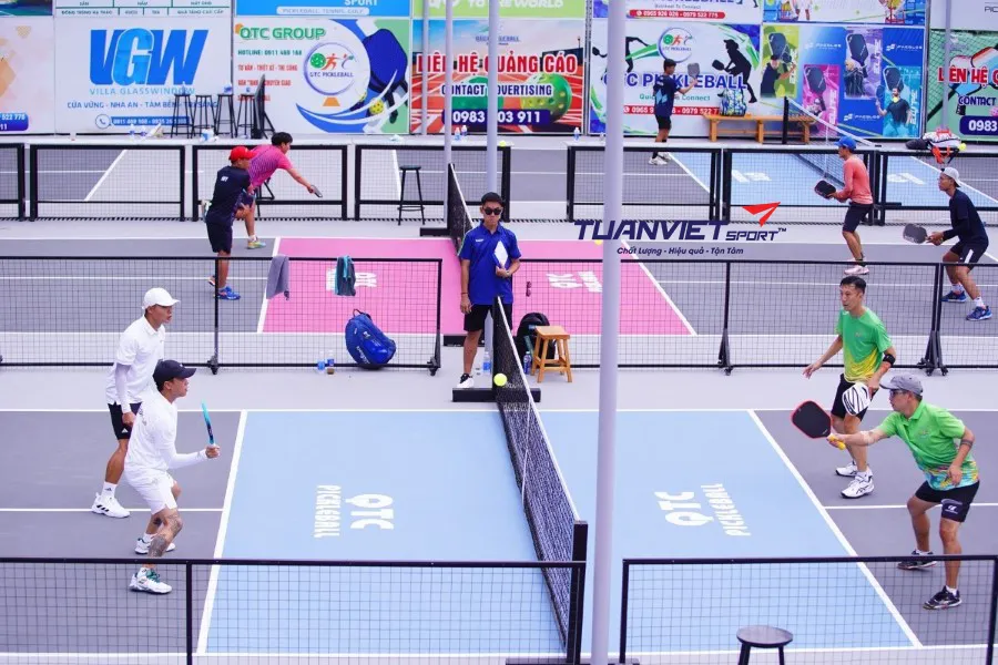 S&acirc;n Pickleball QTC Club - S&acirc;n pickleball Th&agrave;nh phố Thủ Đức