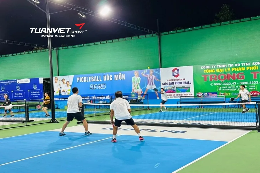 S&acirc;n Pickleball D&D - S&acirc;n pickleball Huyện H&oacute;c M&ocirc;n
