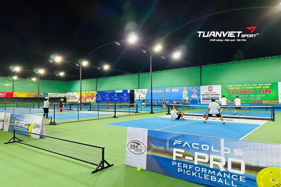 S&acirc;n Pickleball D&D - S&acirc;n pickleball Huyện H&oacute;c M&ocirc;n